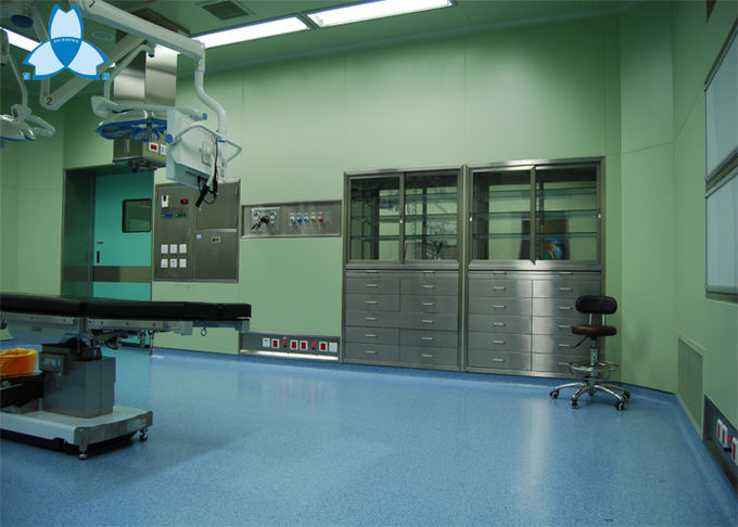 Armários de medicina feitos sob encomenda limpos do ar do hospital, armário de medicina de aço inoxidável encaixado anodizado 2